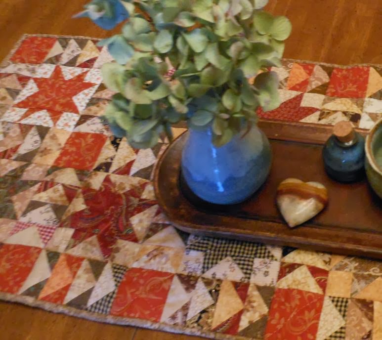 Rhubarb Crisp Table Runner