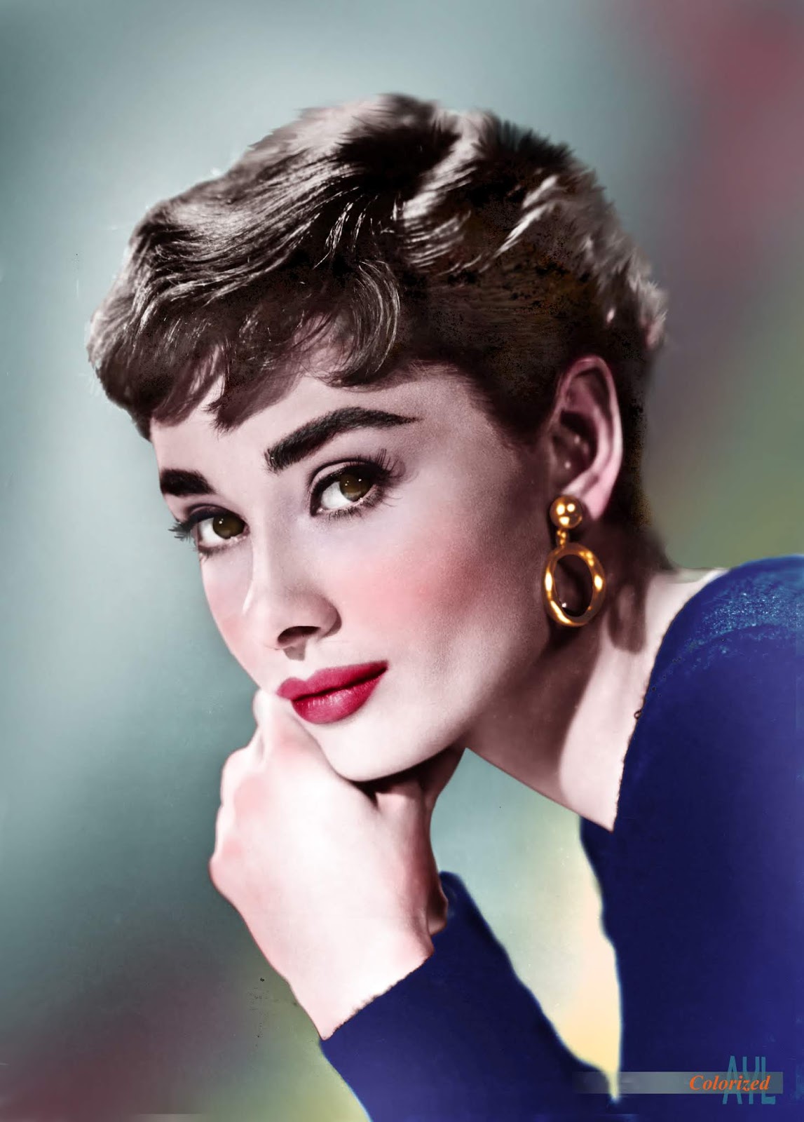 Colors for a Bygone Era: Audrey Hepburn (1929 - 1993)