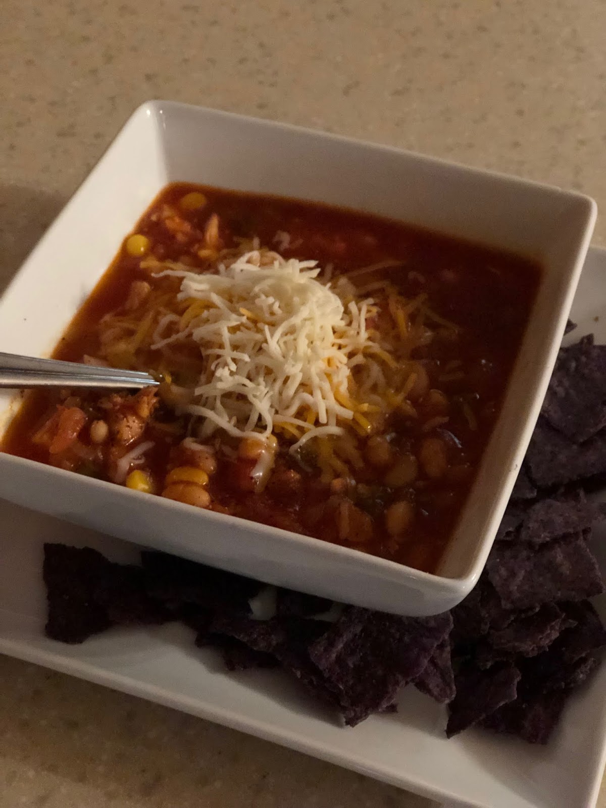 What's Cooking at Richard's ?? Leftover Chicken Chili