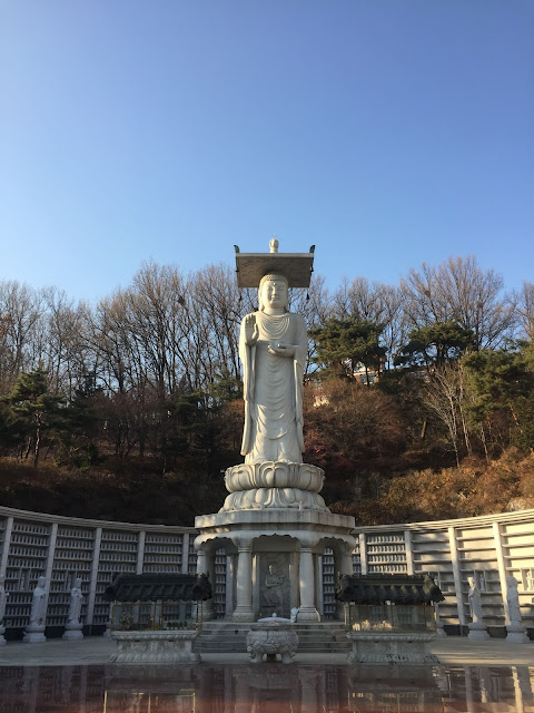 bongeunsa, seoul, korea