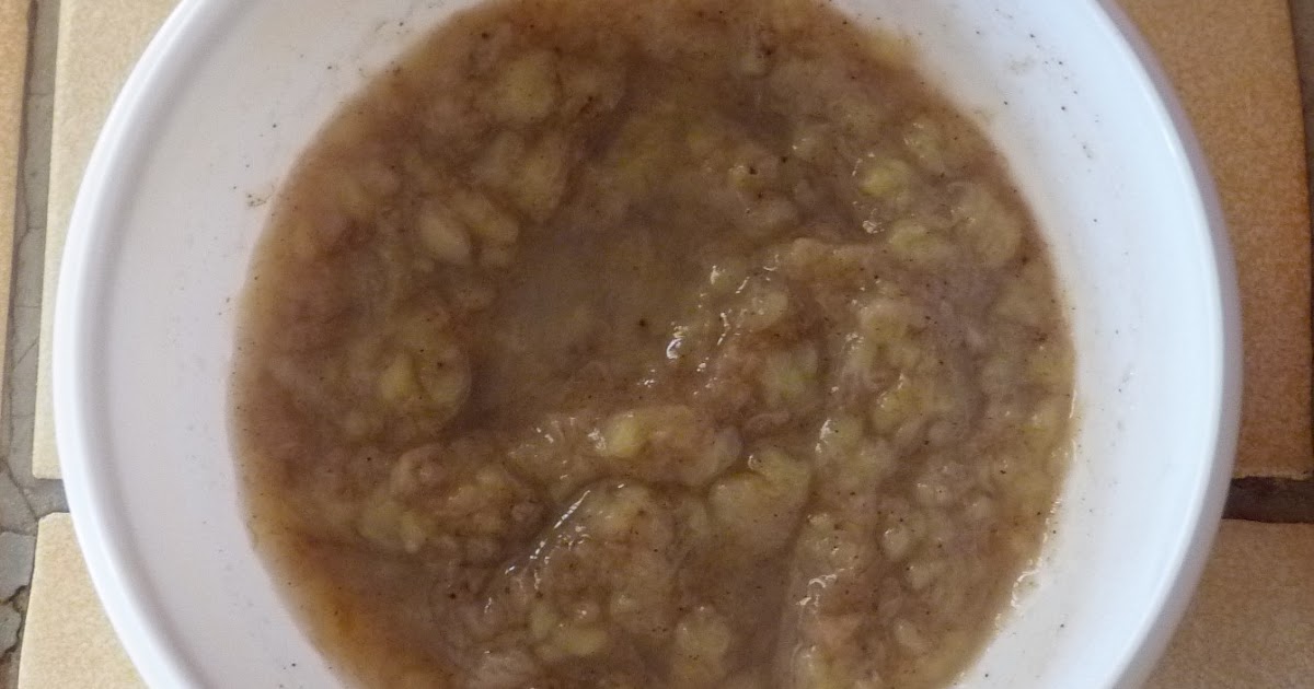 Compote de banane au Cookéo+