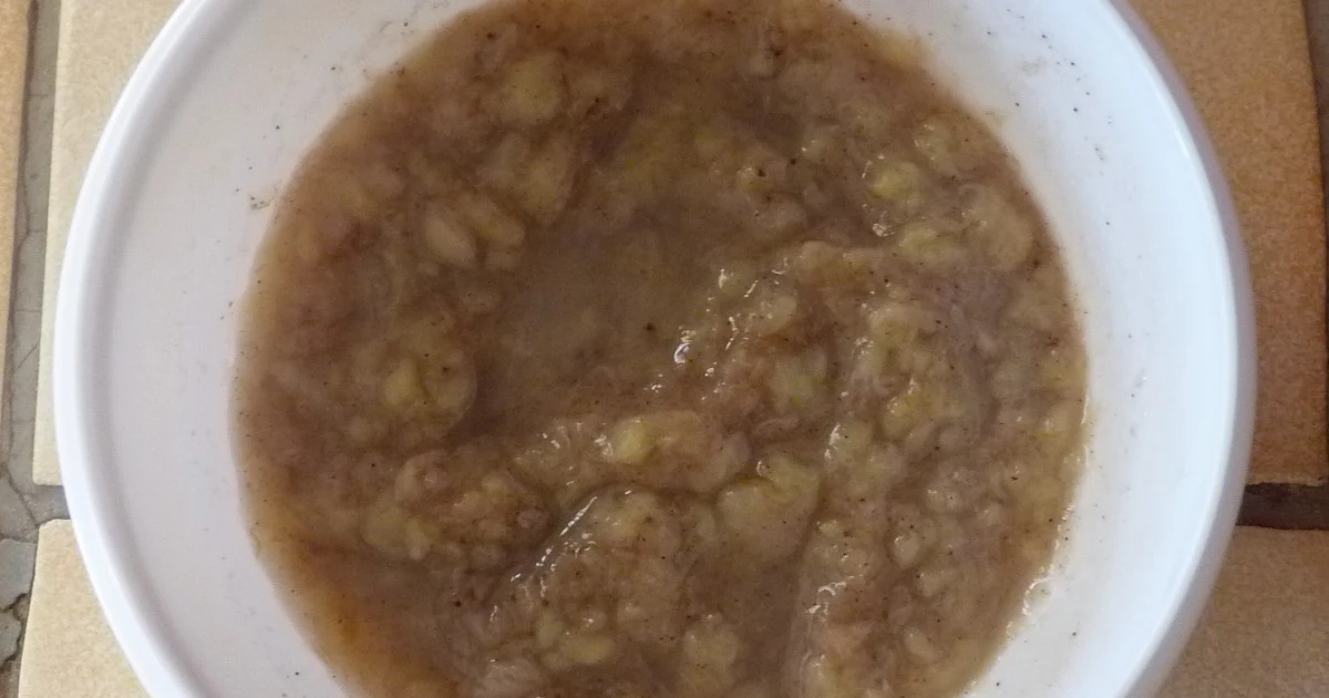 Compote de banane au Cookéo+