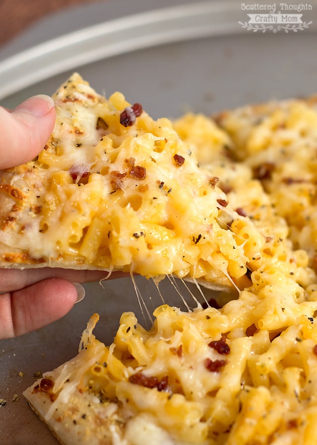 Recipes Easy Mac and Cheese Pizza