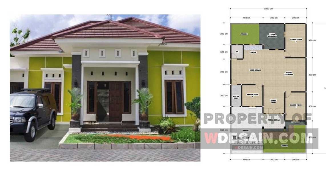 Model Rumah  Sederhana Tapi Mewah DESAIN RUMAH  MINIMALIS