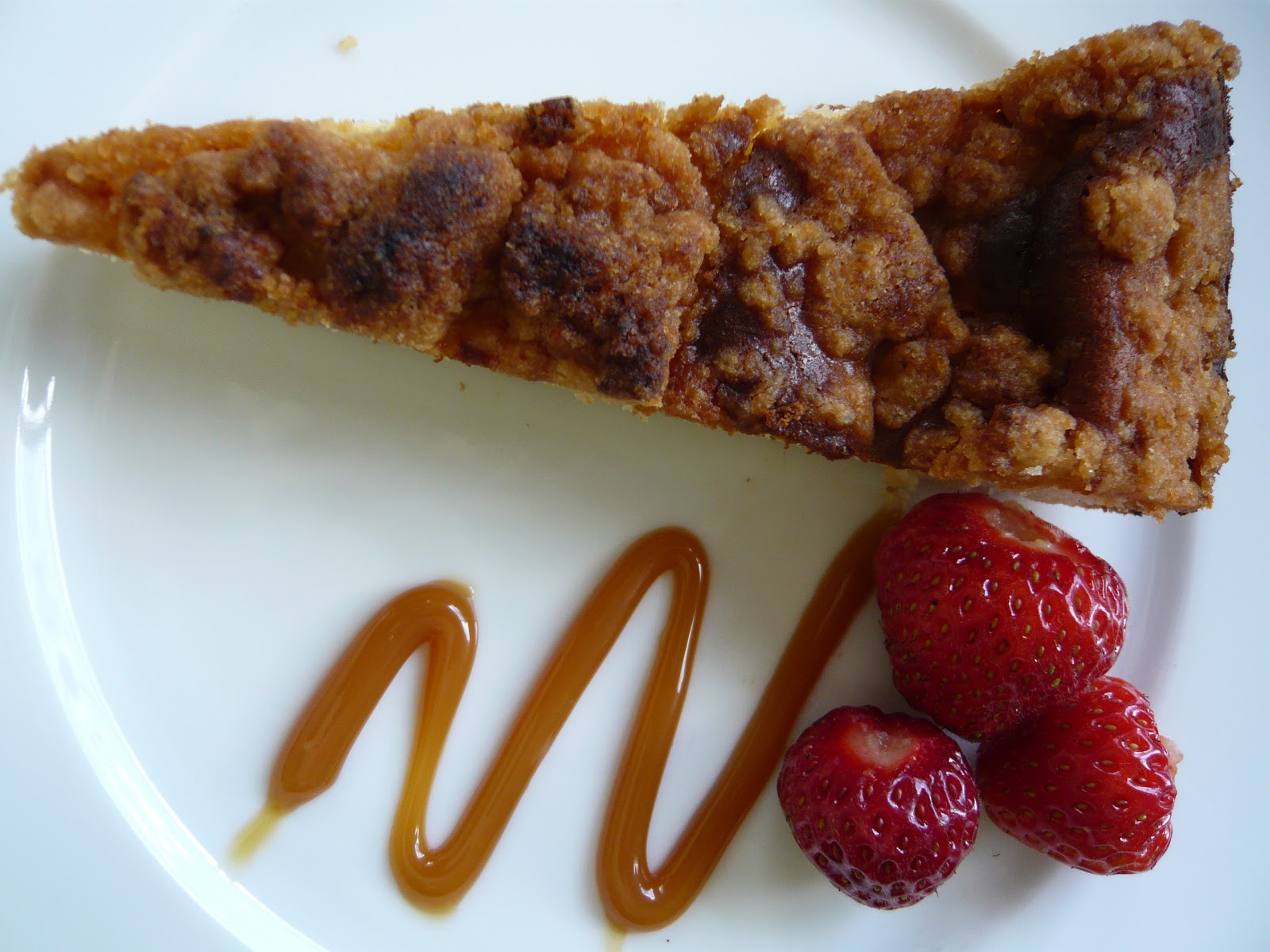 Ein Krümel in der Küche!: Großmutters Käsekuchen mit Streuseln