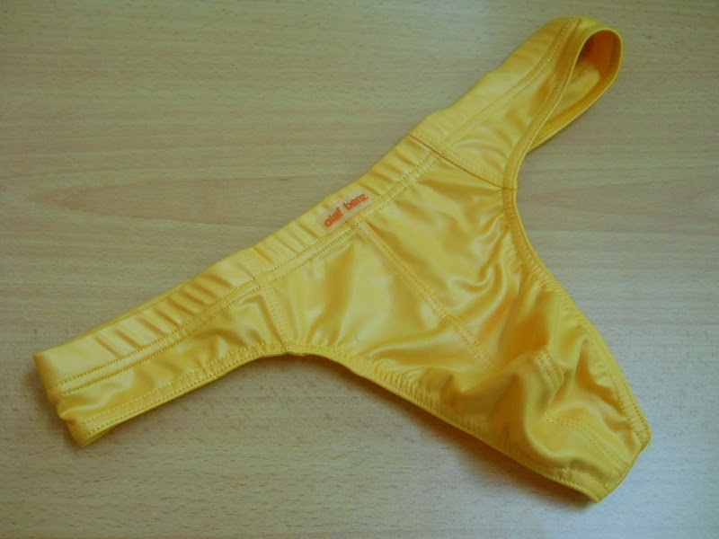 FASHION CARE 2U UM1633 Yellow Men Sexy Tback Thong underwear