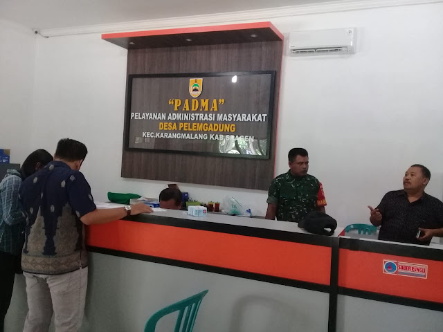 Komsos Dengan Appem Desa Pelemgadung, Begini Pesan Serda Sunarto