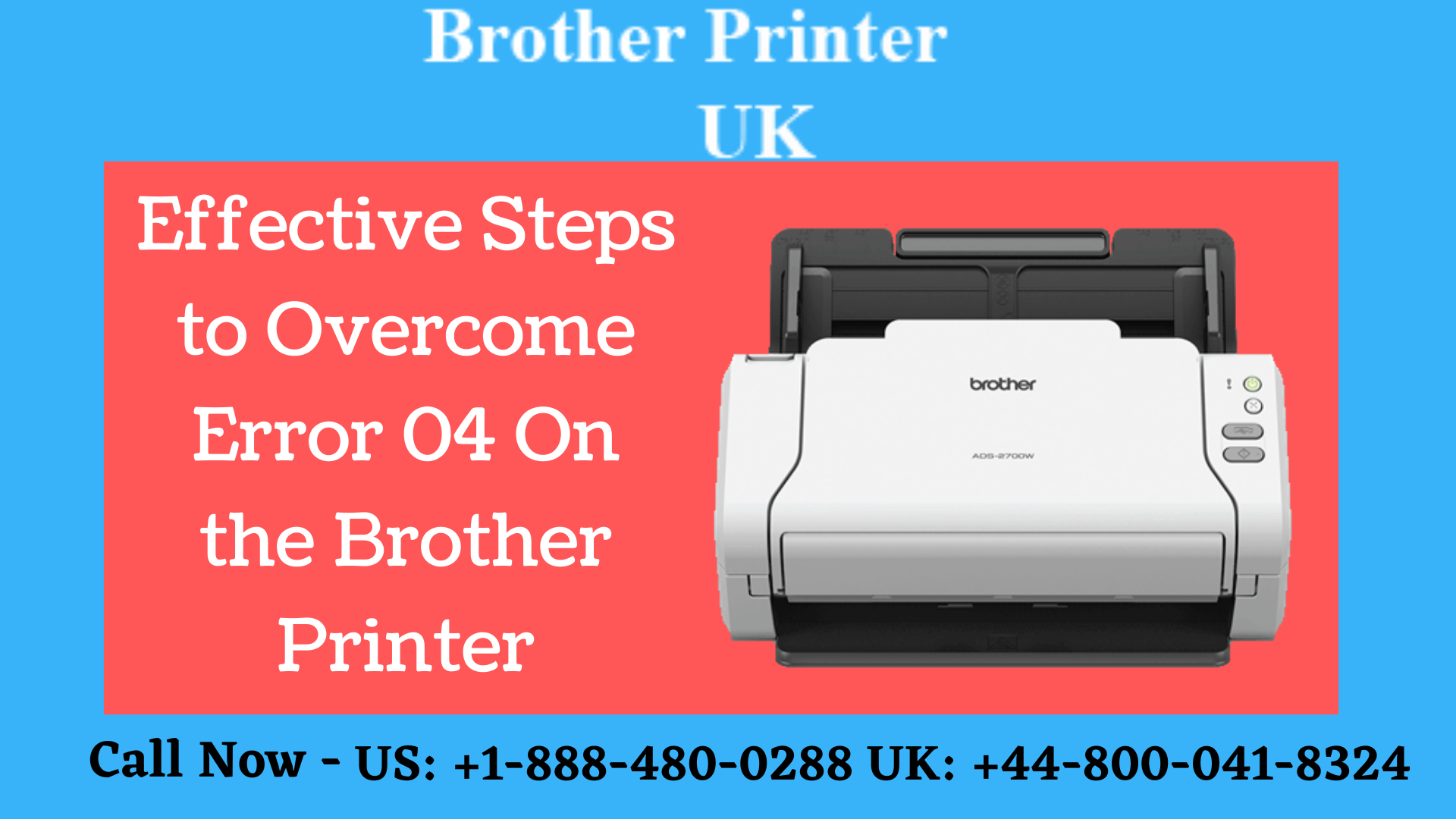 Fix Brother Printer Offline Effective Steps to Error 04 On the Brother Printer