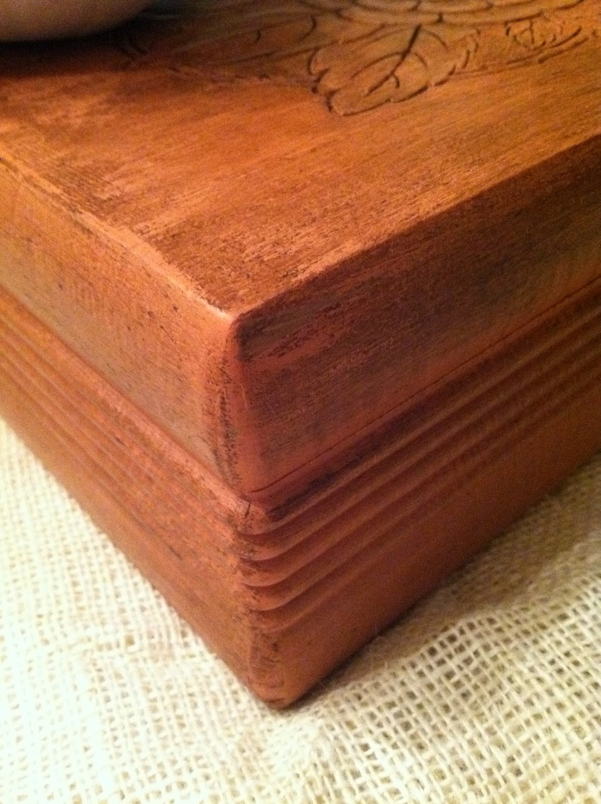 The Blessed Nest Old Wooden Box For Sale