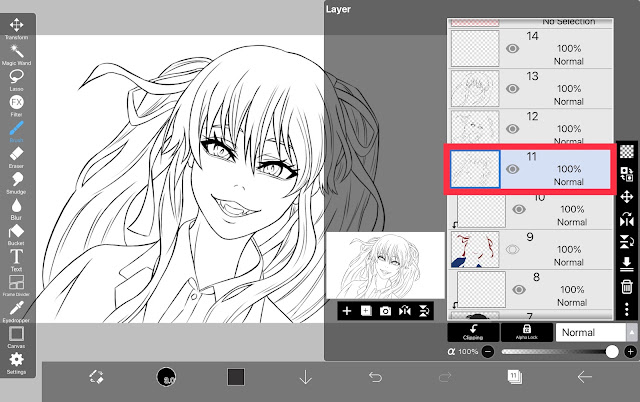 How to Save the Time of Coloring in ibisPaint X