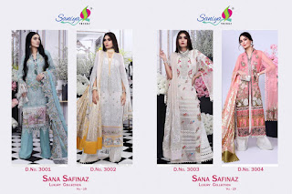 Saniya Trendz Sana Safinaz luxury Collection 19 pakistani Suits