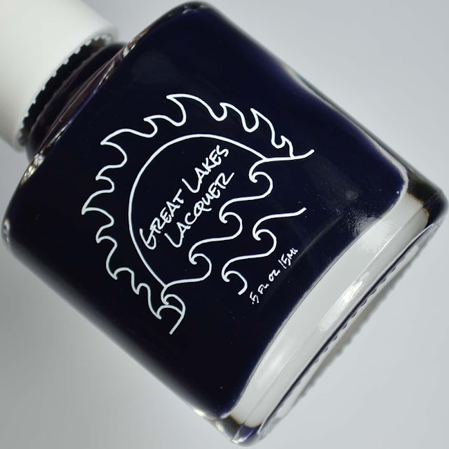 navy blue nail polish