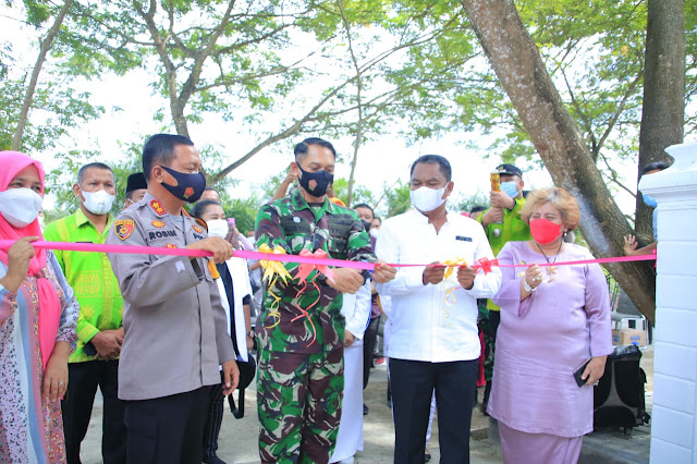 Rumah Isoter Berkapasitas 60 Diresmikan Bupati Sergai