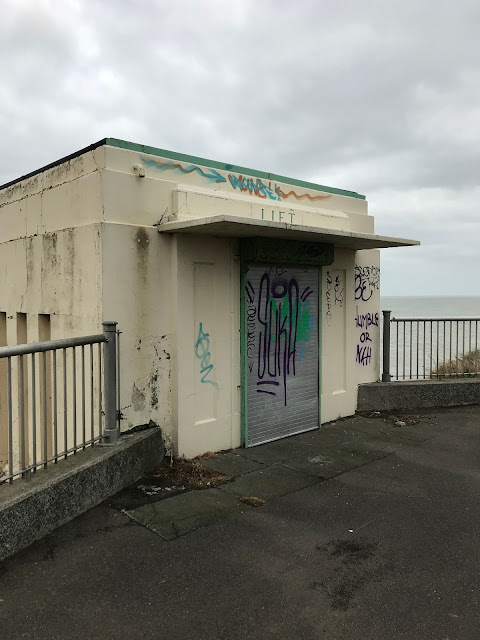 Lift from the esplanade to the beach, Margate, Kent