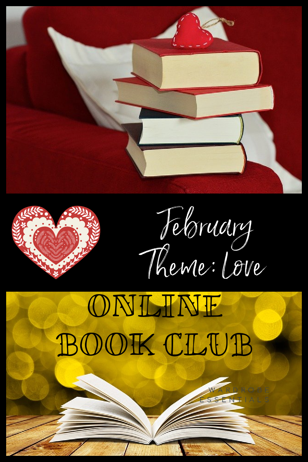 Homeschool Coffee Break Online Book Club February Theme Love