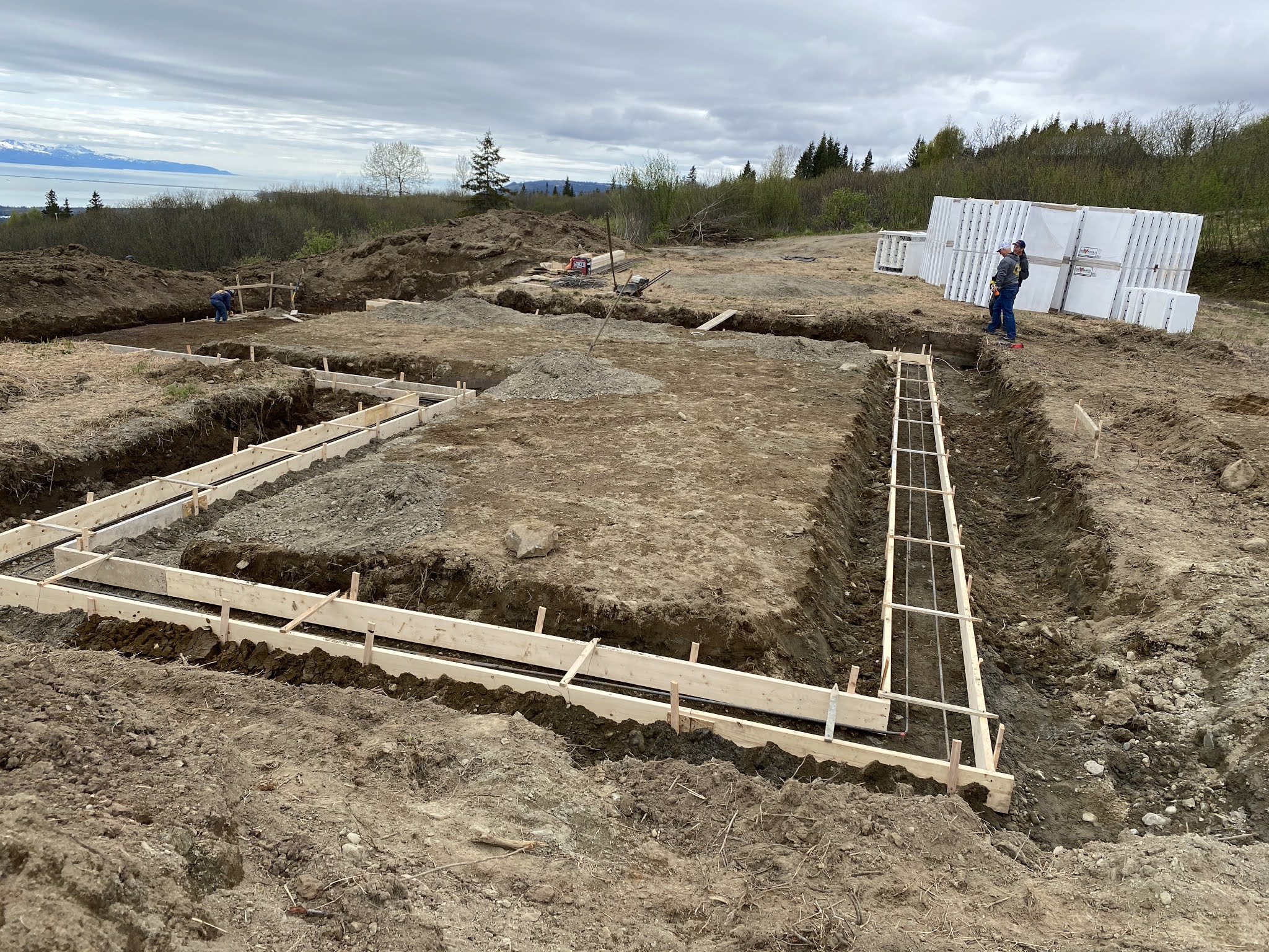 We're Building a House in Alaska! 2021 Foundation