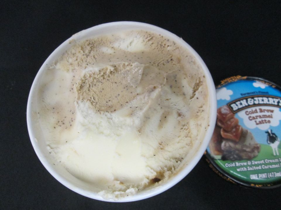 David's Ice Cream Reviews Ben & Jerry Cold Brew Caramel Latte (711