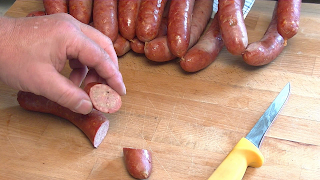 Kielbasa smoked polish sausage From littleGasthaus, theGermanSausageMaker
