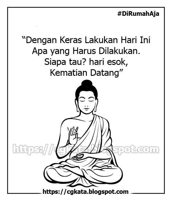 15 KATAKATA/KUTIPAN HARI BUDDHA TERBAIK CGKATA