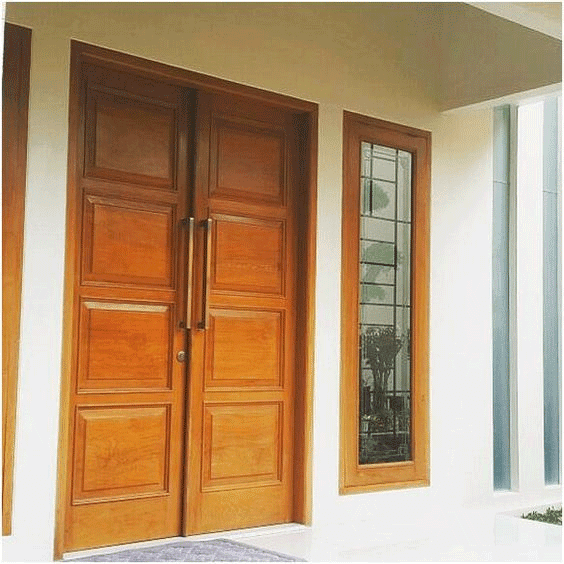 22 Ide Model Pintu Minimalis Buka Dua