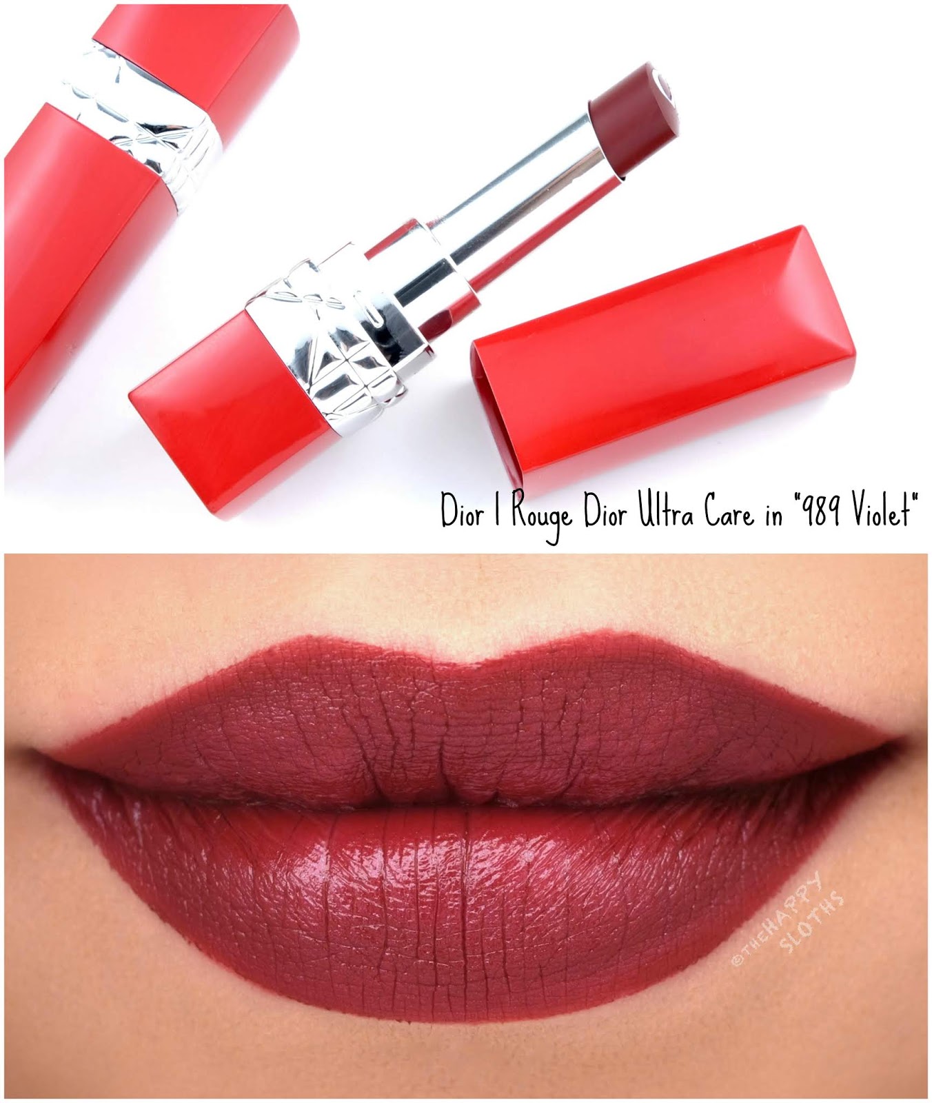 dior burgundy lipstick