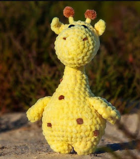 PATRON GRATIS JIRAFA AMIGURUMI 41322