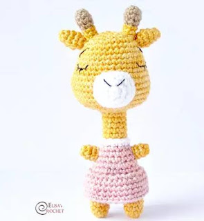 PATRON GRATIS JIRAFA AMIGURUMI 43035