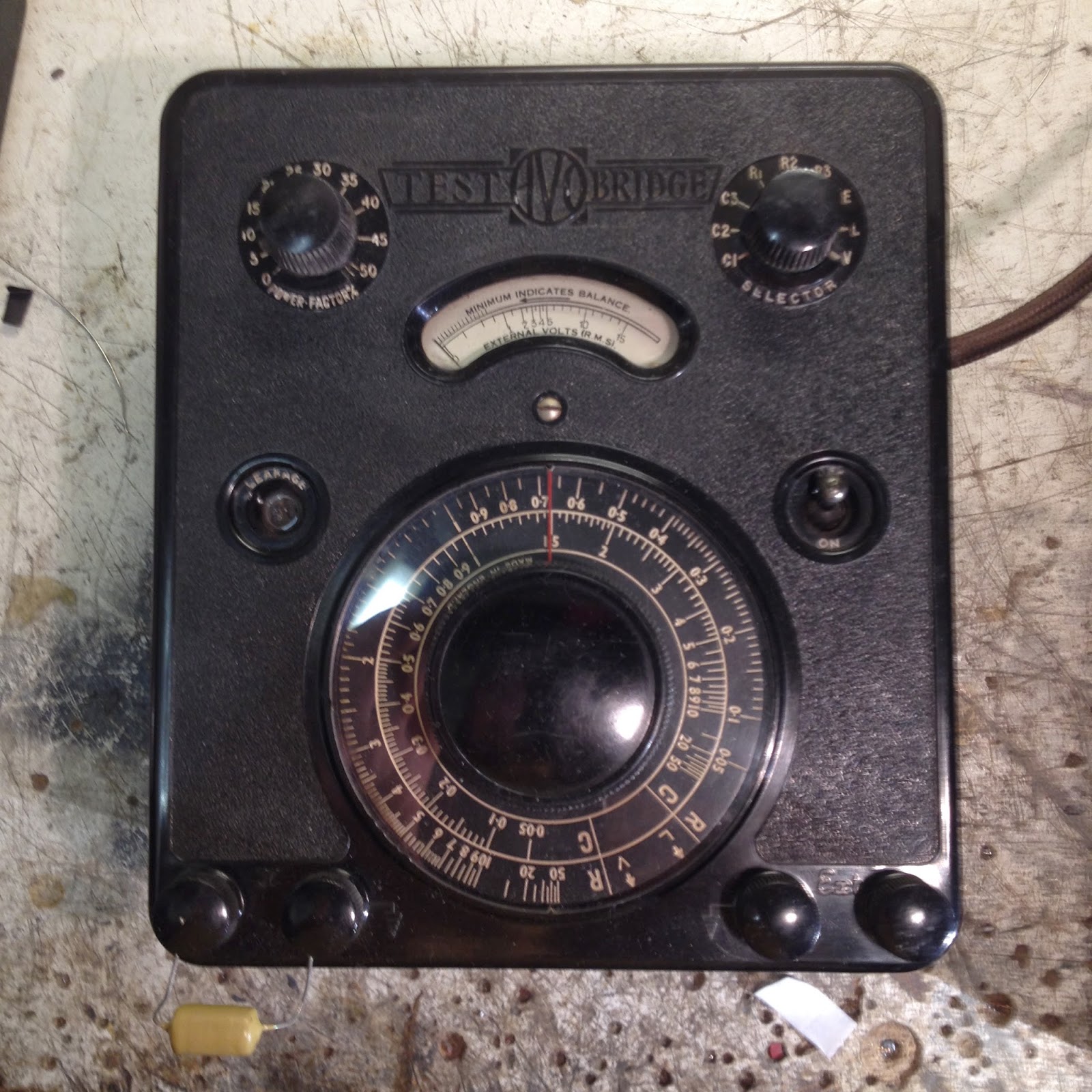 Radio Recycling: AVO Test Bridge