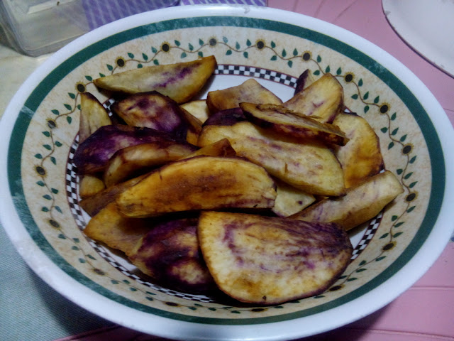 Fried sweet potatoes