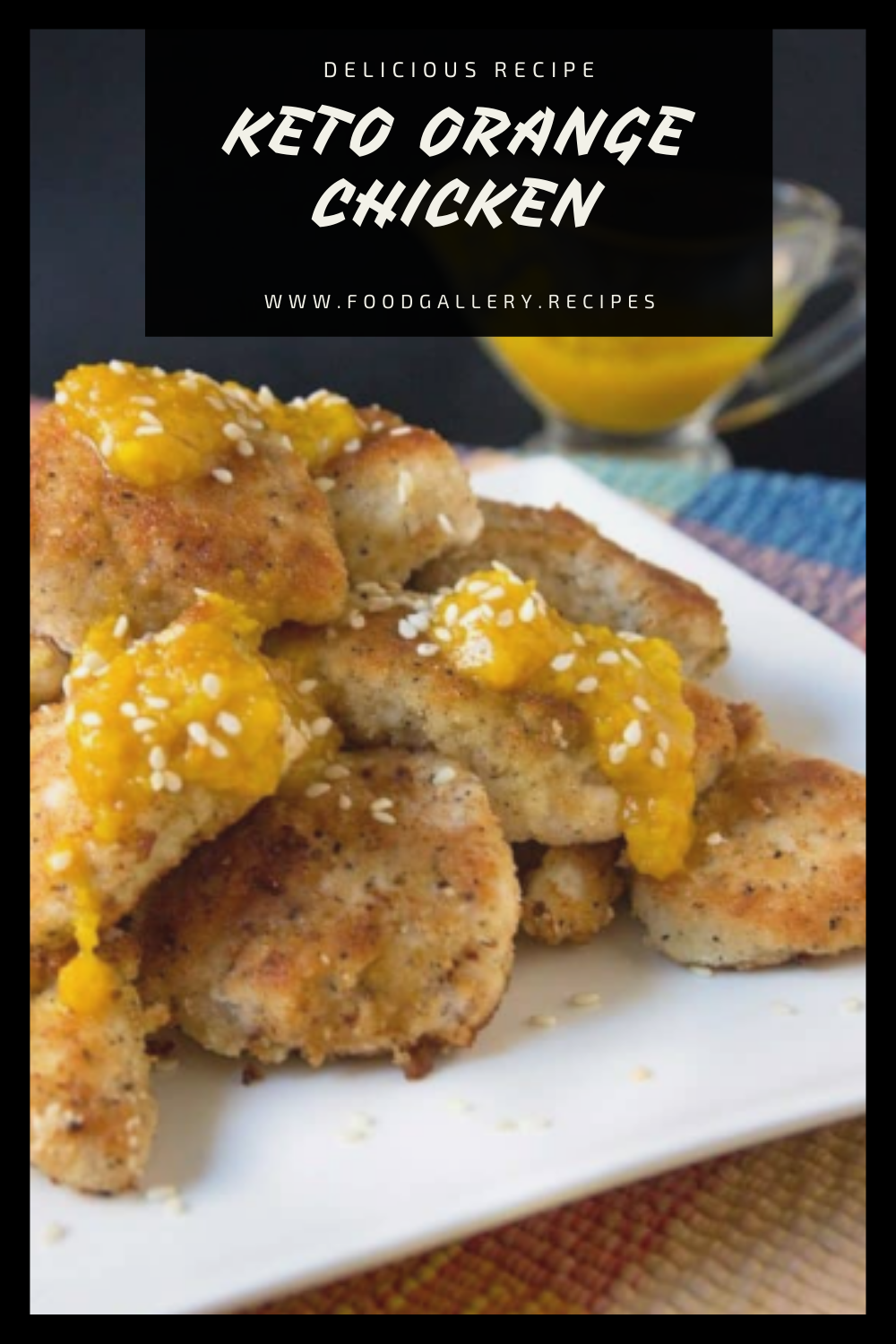 Keto Orange Chicken Health hoki koki