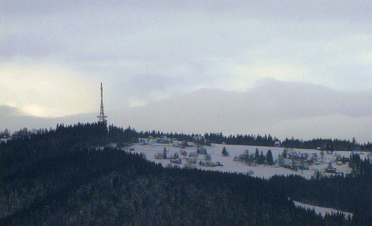 Gubałówka (1126 m n.p.m.) widziana z Toporowej Cyrhli.