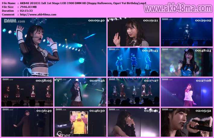 AKB48 201031 IxR 1st Stage LOD 1900 DMM HD