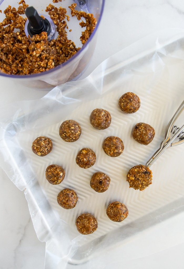 pecan pie energy protein balls