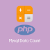 MySQL Data Counting with PHP Script