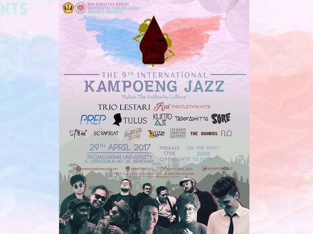 Kampoeng Jazz ke-9 Akan Digelar 29 April 2017 di Unpad Dipatiukur