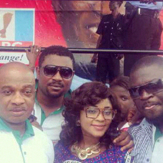 nollywood campaign for fayemi