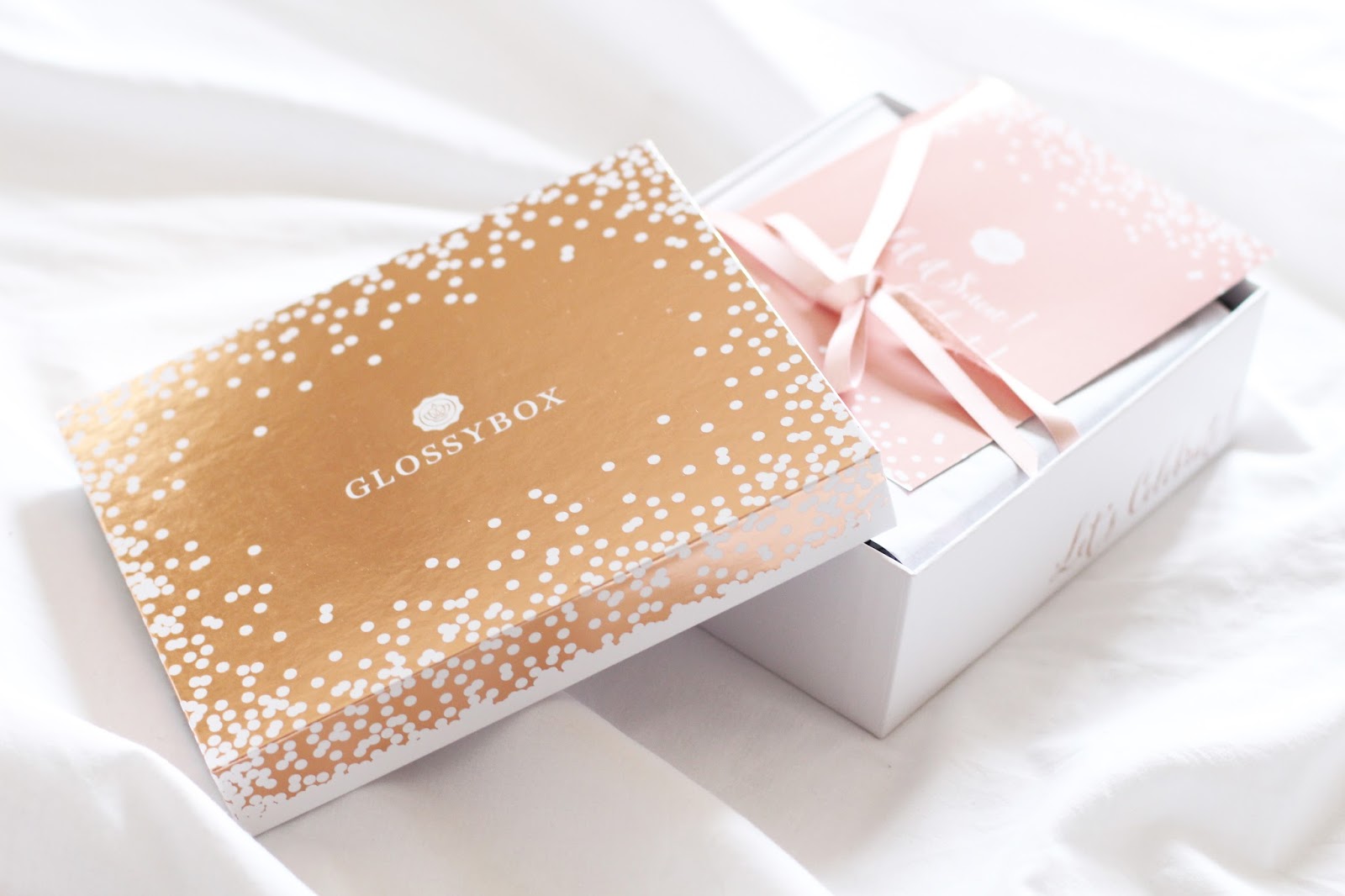 let it snow ! let's celebrate ! glossybox