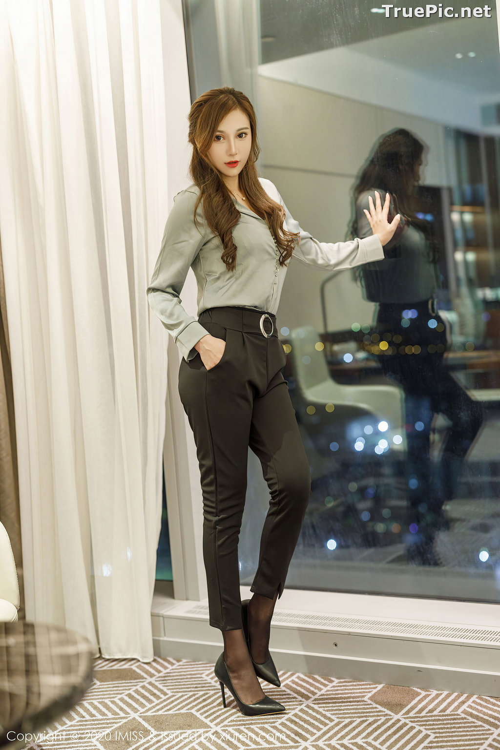Image IMISS Vol.492 - Chinese Model - Lavinia肉肉 - Long Legs Office Girl - TruePic.net - Picture-11