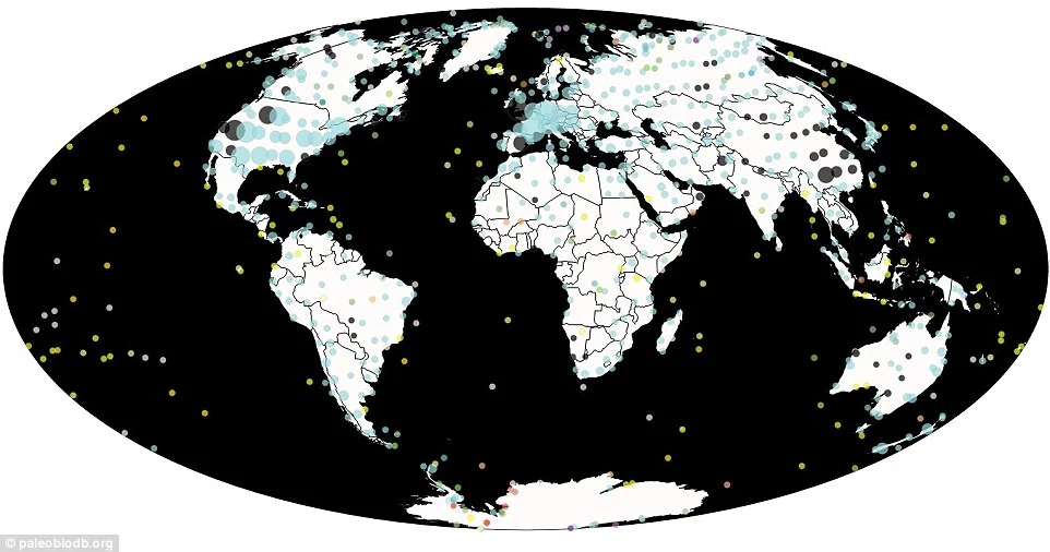 Where are your nearest dinosaurs?