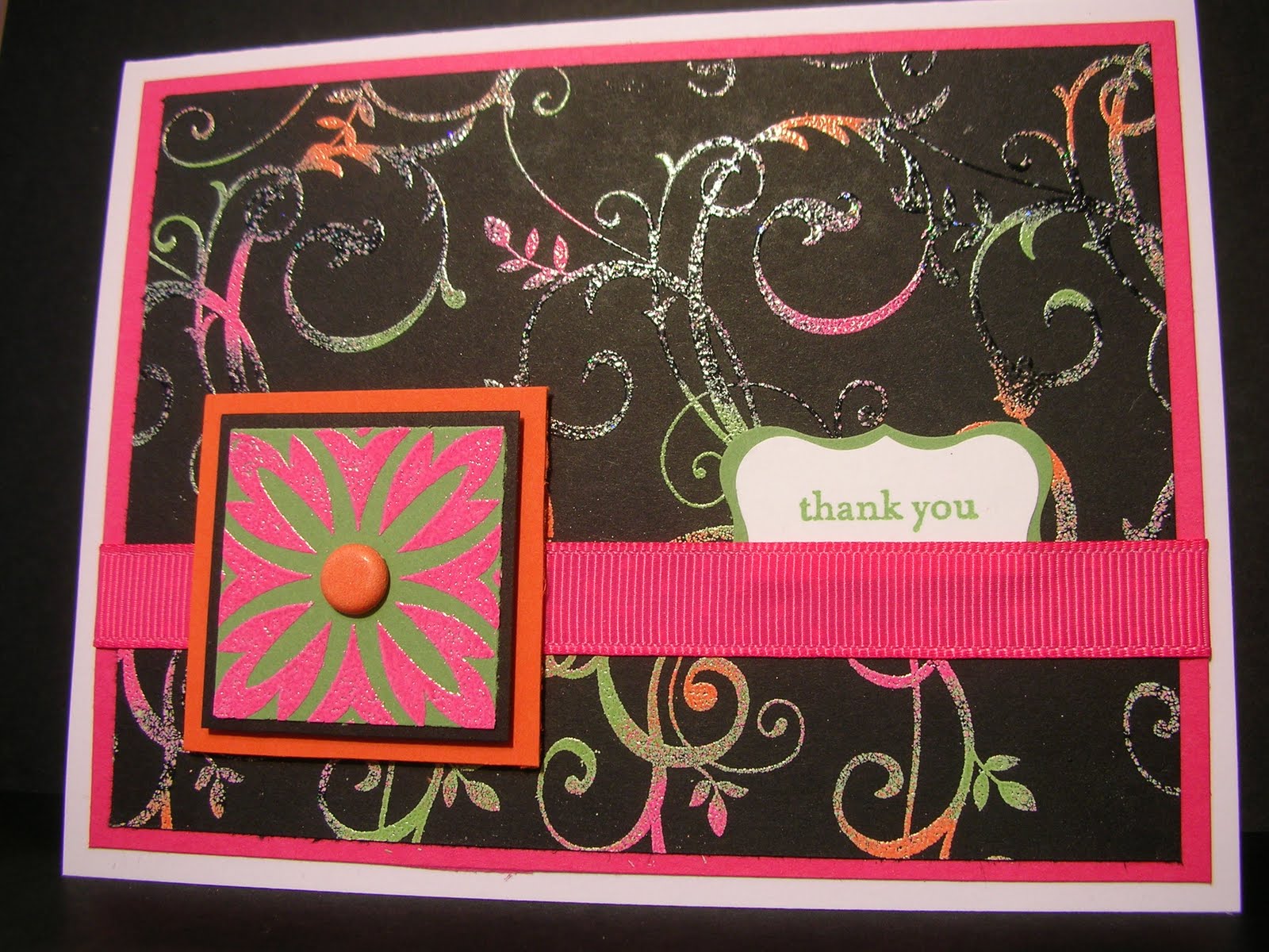 Inking It Up With Cathy: Technique Tuesday - Abstract Embossing....