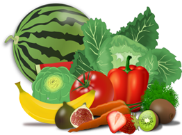 makan buah sayuran agar tidak gampang sakit