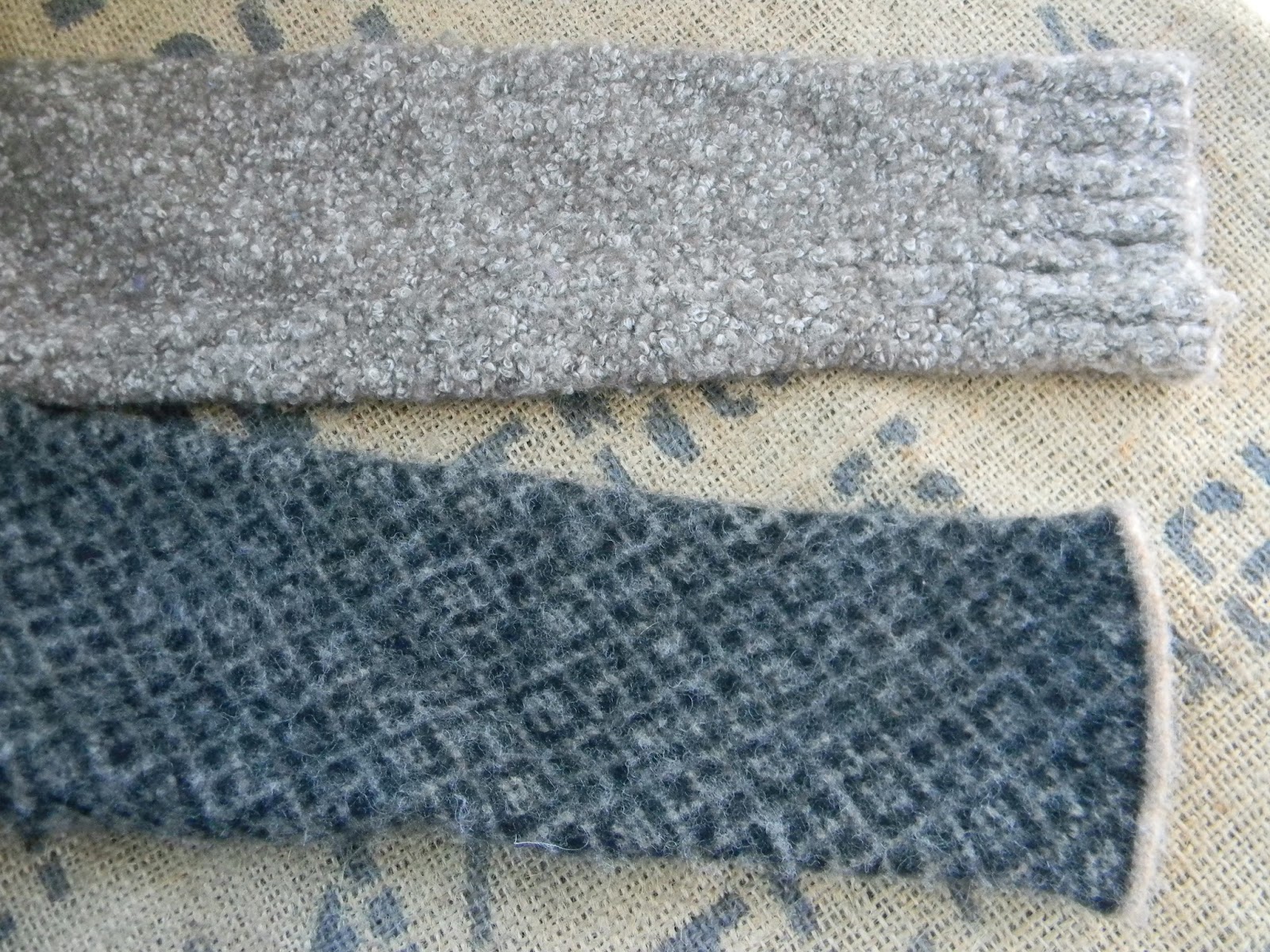 Artistic Endeavors 101: Recycled Wool Sweater Cozies