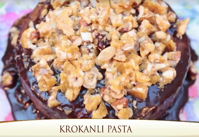 krokanlı pasta tarifi pasta tarifleri çay saati