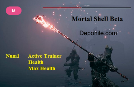 Mortal Shell Beta Oyunu Sınırsız Can +2 Trainer Hilesi İndir