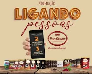 Promoção Ligando Pessoas Café Pacaembu - Concorra Celulares