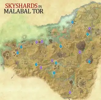 Elder Online: خريطة موقع Aldmeri Dominion