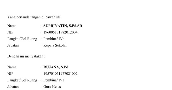Contoh Sk Guru Aktif Mengajar Di Sekolah Contoh Sk Surat Keputusan
