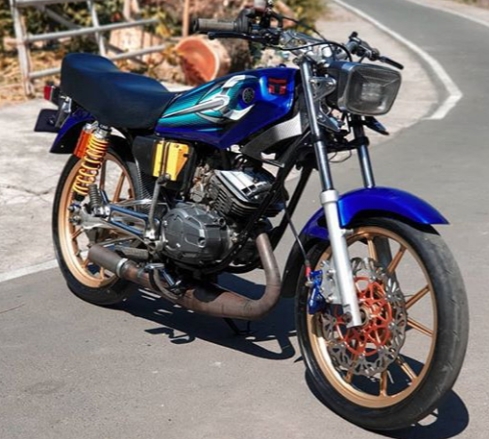 Modifikasi Rx King Warna Biru Polos, Metalik, Tosca, Muda, Langit, Laut