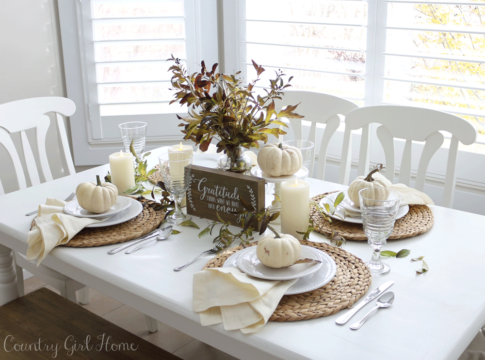 COUNTRY GIRL HOME Neutral November Decor