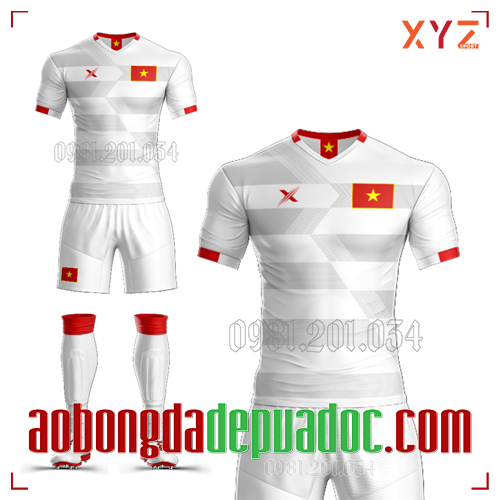 Áo Đội Tuyển Việt Nam Tự Thiết Kế Mã Vn-03 Đẹp Và Độc - Xyz Sport